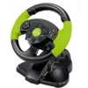 Przewodowy kontroler do gier ESPERANZA EG104 do PlayStation 3 i Xbox 360, czarno-zielony
