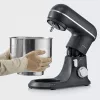 Robot kuchenny SEVERIN KM 3899 — 1200 W, misa ze stali nierdzewnej 5,3 L, czarny