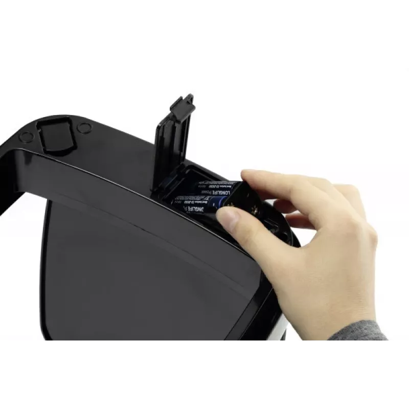 Durable TOUCH 12L prostokątny stal nierdzewna srebrny czarny