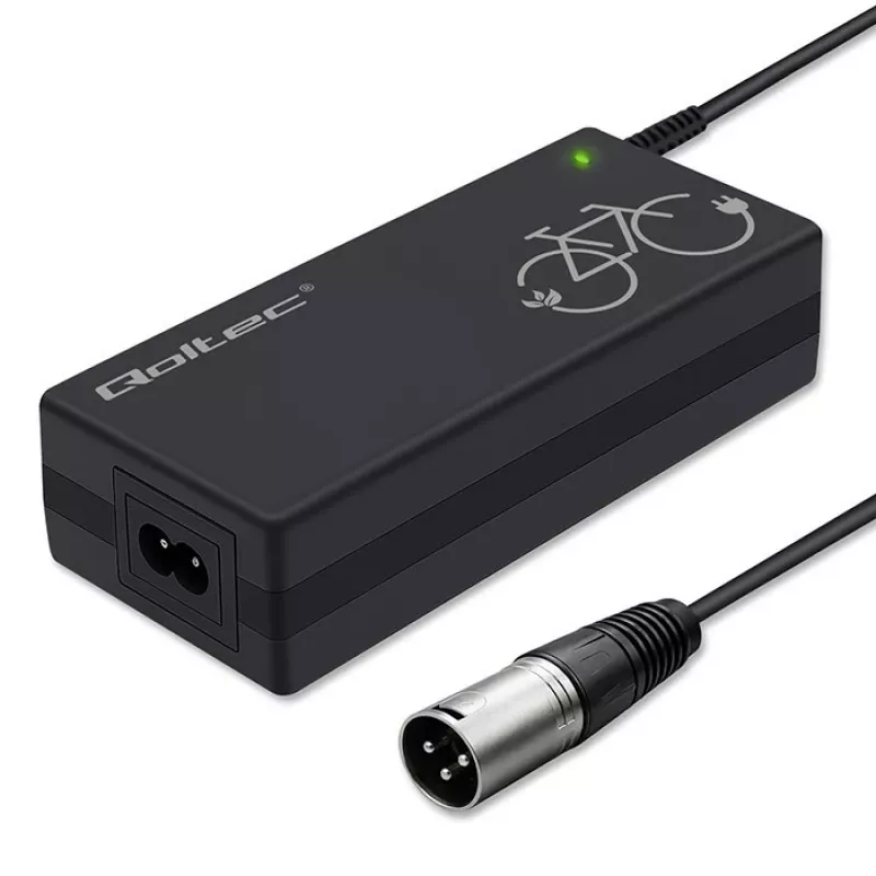 Ładowarka do roweru elektrycznego 36V 42V 2A 3P XLR 18mm