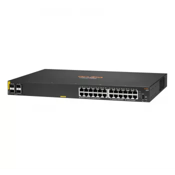 Przełącznik HPE Aruba Networking CX 6000 24G Class4 PoE 4SFP 370W