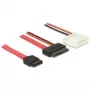 Kabel SATA DeLOCK 84791 0.7m SATA 13-pin SATA 7-pin + Molex