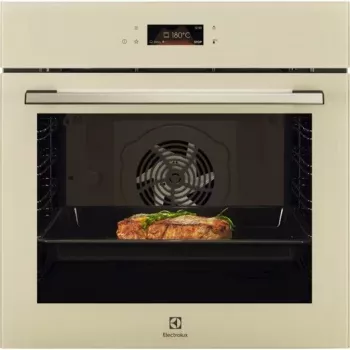 Piekarnik do zabudowy Electrolux LOE8F38S — 72 l, czyszczenie pirolityczne, wyświetlacz TFT, termoobieg, grill, biały