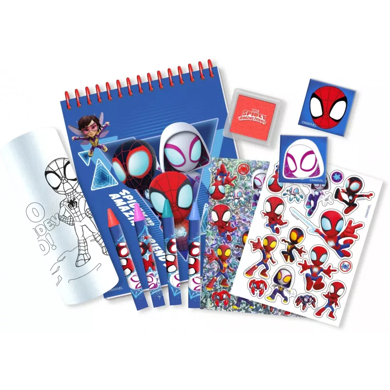 Zestaw kreatywny w pudełku Spiderman