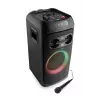 Głośnik imprezowy JVC XS-EP514B — stereofoniczny głośnik przenośny, 150 W RMS, Bluetooth 5.0, TWS, bateria 4000 mAh, karaoke, FM, czarny