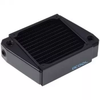 Alphacool NexXxos XT45 - Radiator-Block - Cooper - Steel - Czarny - 1/4 - 1,5 bar - 12 cm (14232)