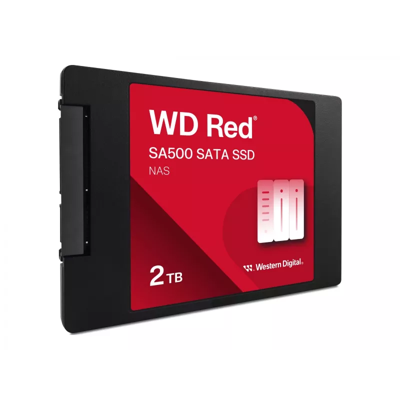 SSD Western Digital czerwony SA500 2TB 2.5 inch SATA III, 3D NAND, NAS