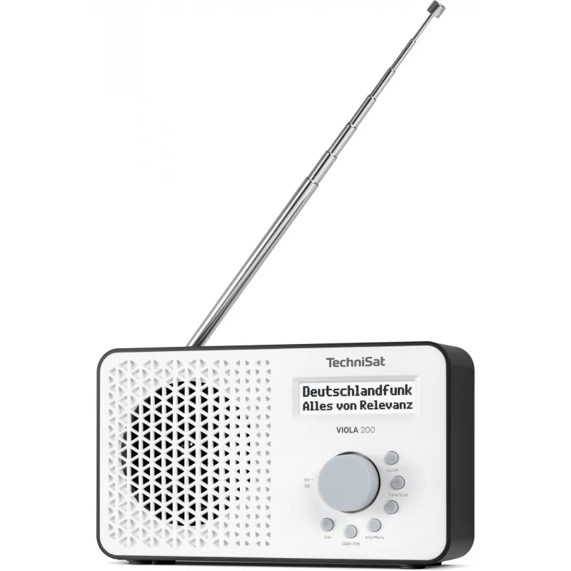 Tuner telewizyjny TECHNISAT VIOLA 200 biały/czarny HD DVB-S2