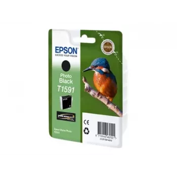 Wkład EPSON Tinte Photo Czarny T1591 1 x 17 ml Ultrachrome Hi-Gloss2