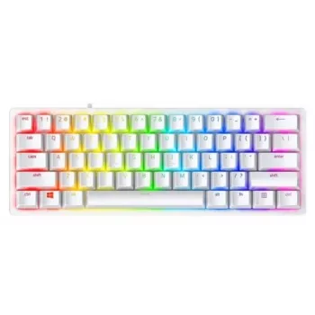 Klawiatura Razer Huntsman V3 Pro Mini do gier USB biała optyczny przełącznik klawiszowy RGB LED
