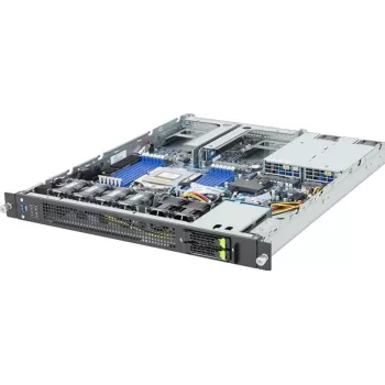 Serwer brzegowy barebone GIGABYTE E163-Z34-AAH1 (Rev. 3.x) 1U z pojedynczym gniazdem SP5