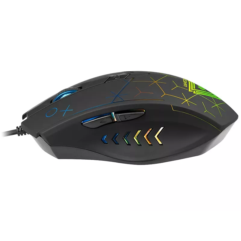 Mysz Tracer GAMEZONE XO - USB - Optyczna - 6 przycisków - Czarna