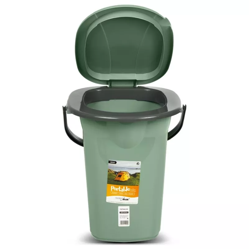 Przenośne wiadro toaletowe GreenBlue GB320GG — lekkie przenośne wiadro toaletowe, model GB320GG