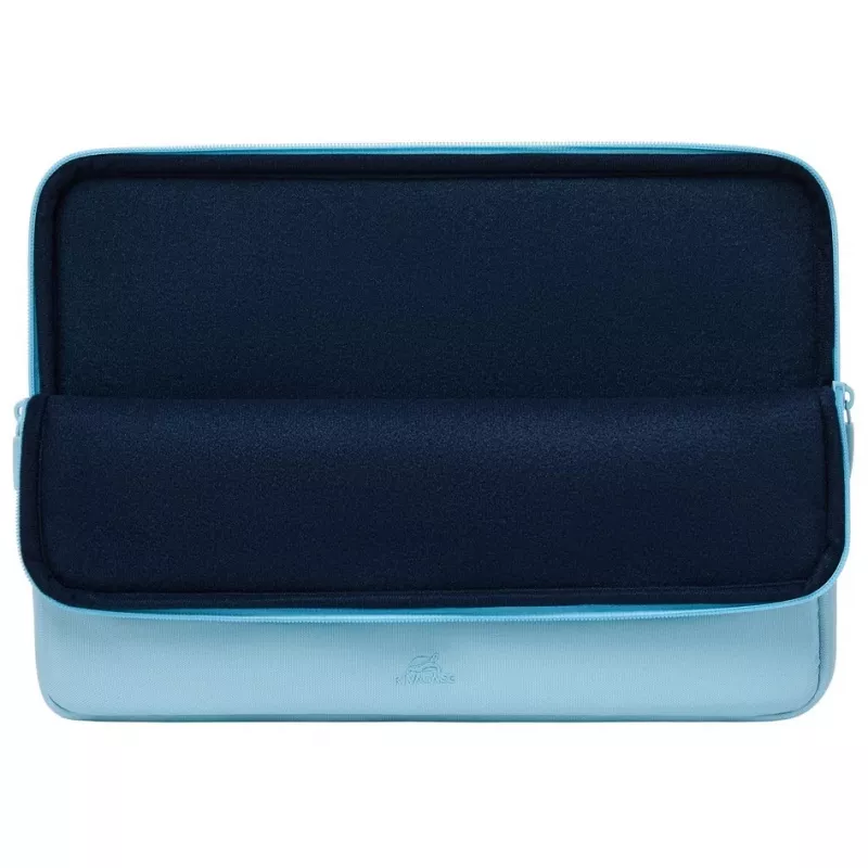 Etui na laptopa Rivacase Riva Szuzuka 14 cali Pastel niebieski — ochronne etui neoprenowe na laptopy 14 cali