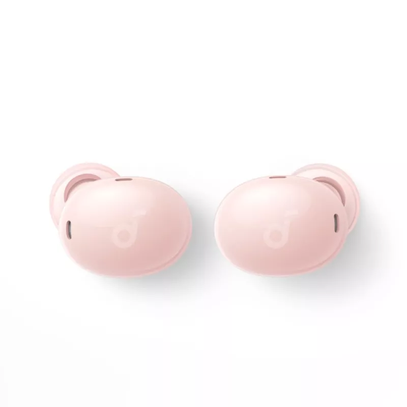 Bezprzewodowy zestaw słuchawkowy douszny Anker A30i — Bluetooth, douszny, różowy, do rozmów, muzyki i sportu