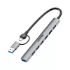 Unitek H1209AGY01 koncentrator USB-A 5Gbps 7w1