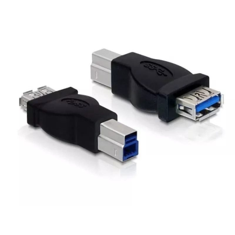 Adapter USB DeLOCK USB 3.0-B M na USB 3.0-A FM 65179