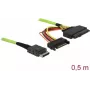 Kabel SAS DeLOCK 85802 0,5 m 32 Gbit/s
