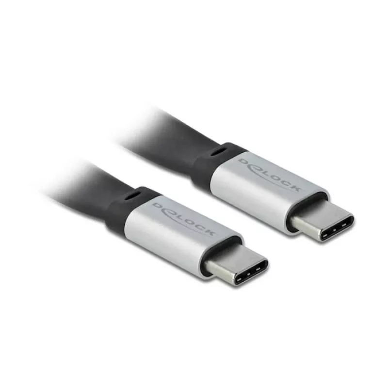 Kabel USB DeLOCK 85926 USB 3.2 Gen 2 0,22 m USB C Czarny Srebrny