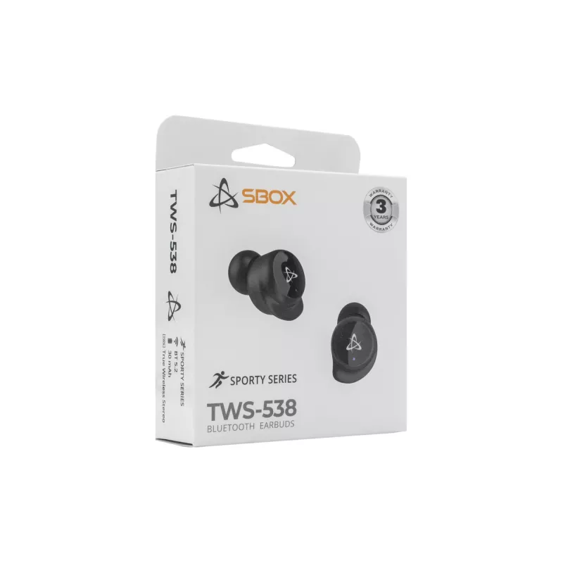 Słuchawki SBOX EB-TWS538 Czarny
