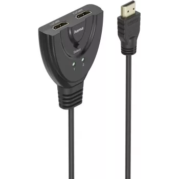 Przełącznik Hama 4K HDMI™ 2x1, 2x gniazdo HDMI™ - 1x wtyk HDMI™ (00305019)