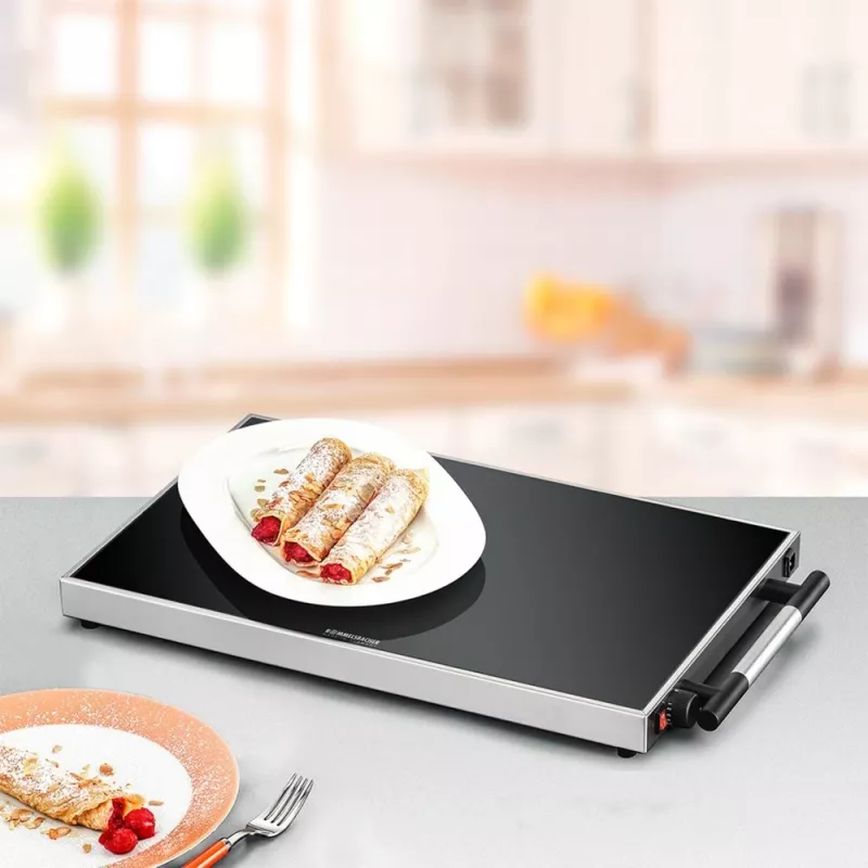 Płyta podgrzewcza Rommelsbacher WPR 307/E 300 W — podgrzewacz do bufetu do utrzymywania potraw w cieple