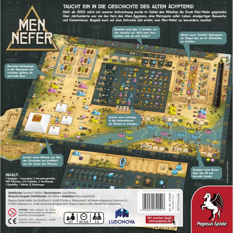 Men-Nefer, gra planszowa