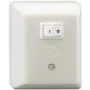 Rutenbeck SAR Ap - Przekaźnik wysokoprądowy - 1 przełącznik kołyskowy - 8 A - AC 230 V - Perłowa biel, RAL 1013 (50010102)