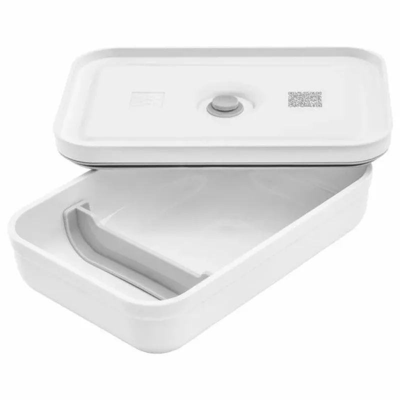 Pojemnik na lunch ZWILLING FRESH & SAVE 1 L, plastik z silikonową uszczelką, szaro-biały