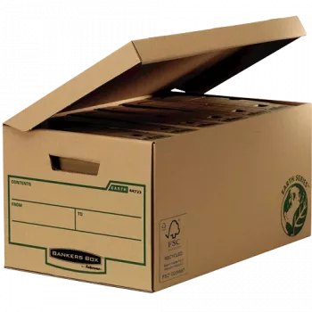 Fellowes 4472205 Storage Box Pudełko do przechowywania Czarny, Brązowy Prostokątny Papier (4472205)