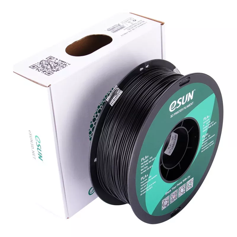 PLA+ 1,75mm CZARNY 1kg