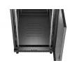 19-calowa szafa rack LANBERG FF01-6022-23B, 22U, 600×1000 mm, czarna, drzwi perforowane