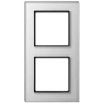 Panel przycisku ściennego Jung AC 582 GL WW białe szkło 84×155 mm