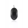 Mysz Logic Lm-11 - Optyczna - Przewodowa - USB - Czarna