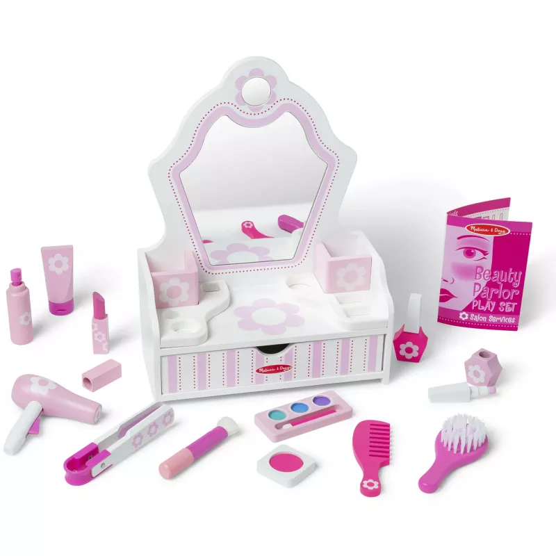 Melissa & Doug - Zestaw salonu piękności, zabawa w role