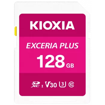 Karta pamięci Flash Kioxia 128GB SDXC UHS-I Exceria Plus