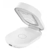 Ładowarka wewnętrzna Belkin UltraCharge 25 W Qi2 3 w 1 magnetyczna UE biała okrągła