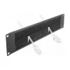 Panel szczotkowy DeLOCK 19 cali kabel Management Brush Strip 2U czarny
