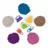 Kinetic Sand Castle Case - Limonkowo Zielony