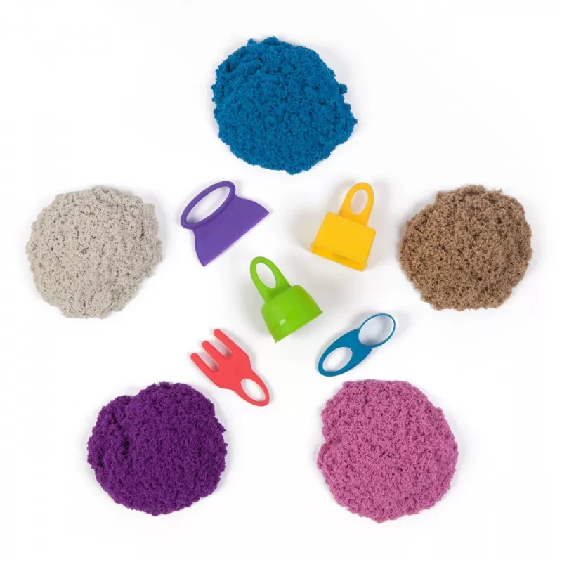 Kinetic Sand Castle Case - Limonkowo Zielony