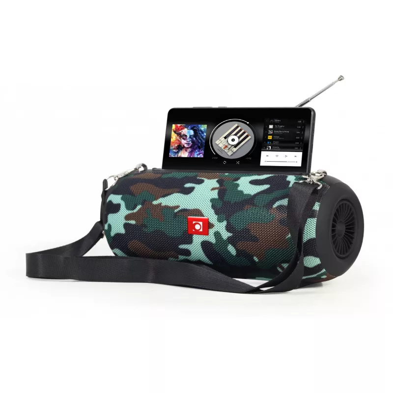 Głośnik przenośny Gembird SPK-BT-17-CM Camouflage