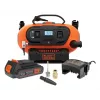 Kompresor powietrza Black & Decker BDCINF18N-QS 160 l/min AC/Zapalniczka samochodowa