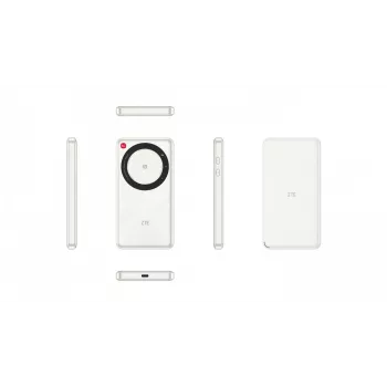 ZTE U30 AIR router bezprzewodowy Dual-band (2.4 GHz/5 GHz) Biały