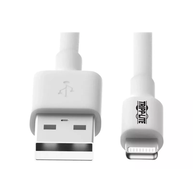 Eaton Tripp Lite Series USB-A to Lightning Sync/Charge Cable (M/M) - MFi Certified, White, 6 ft. (1.8 m) - Daten-/Netzkabel - USB männlich zu Lightnin