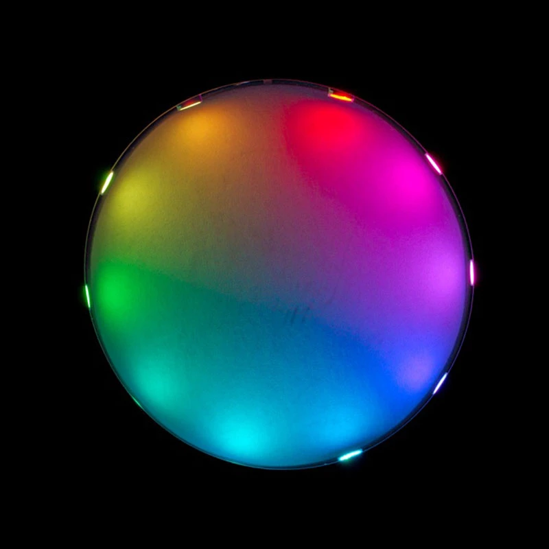 Pierścień LED do aqualis 100/150, adresowalne oświetlenie RGBpx, Aqua-Computer 53276