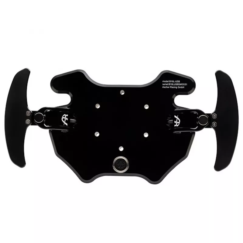 Płytka przycisków Ascher Racing B16L-USB do symulatorów wyścigowych, 12 wejść, USB, wysoka kompatybilność