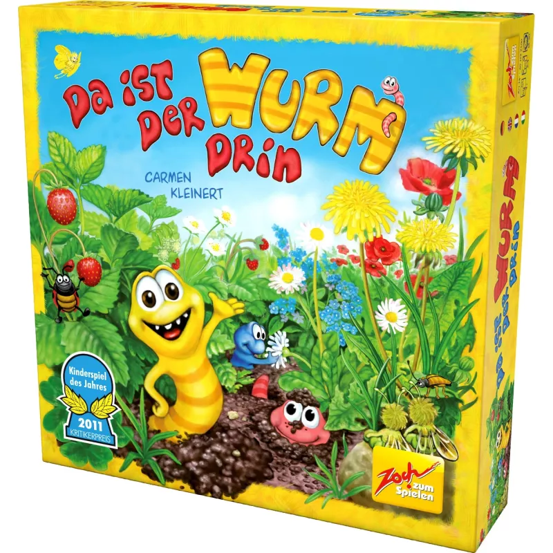 Da ist der Wurm drin, Gra planszowa Dziecięca Gra Roku 2011