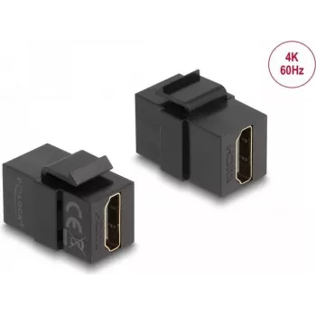 DeLOCK Keystone Module HDMI female to HDMI female Czarny 87875