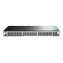 D-Link 52-portowy Gigabitowy przełącznik Smart Managed z możliwością układania w stos, w tym 4 x 10G SFP+