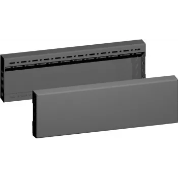 Panel wykończeniowy Rittal VX 8660.032 Stal nierdzewna Czarny Głębokość 500 mm Wysokość 100 mm